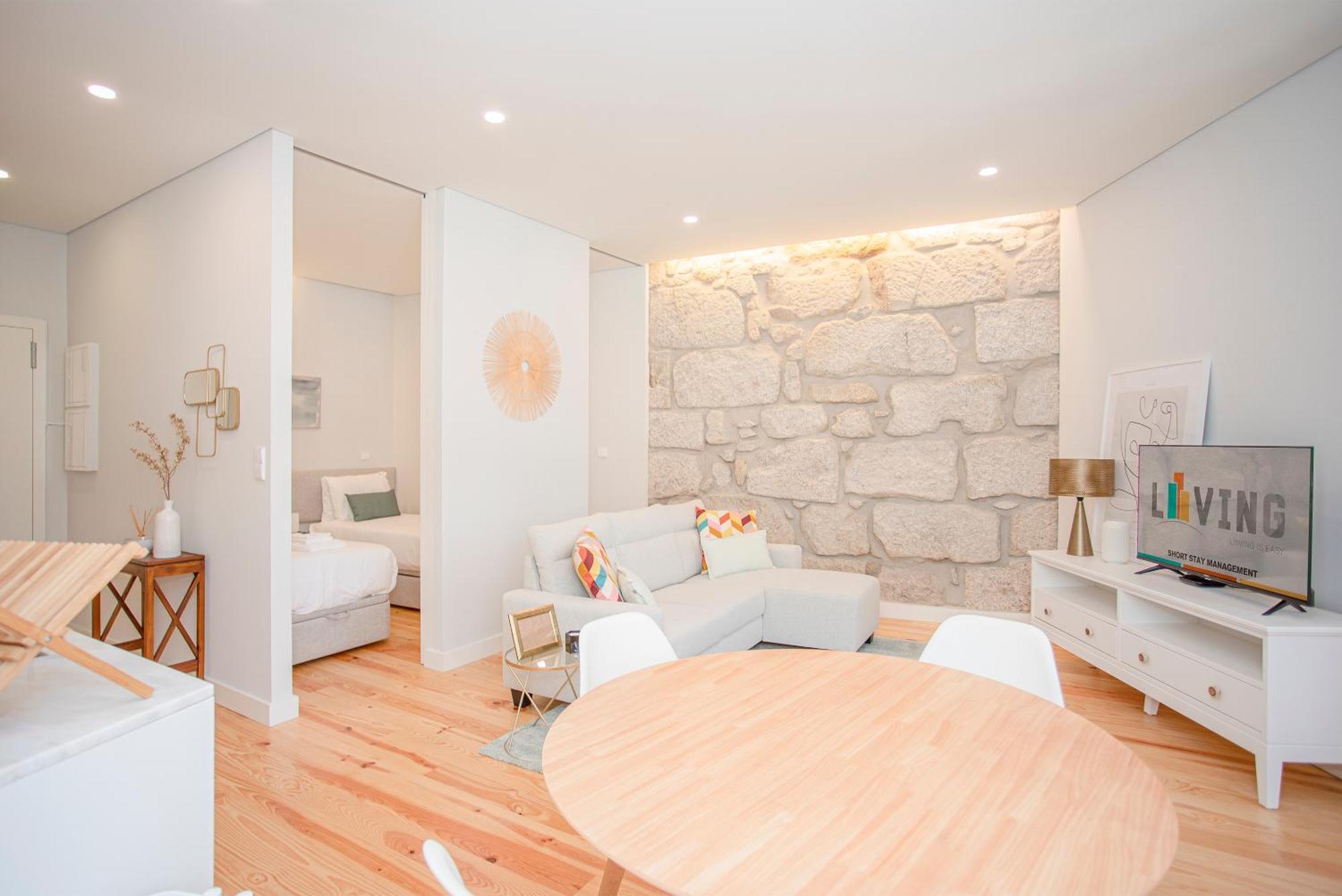 Liiiving In Porto - Aliados Stone Apartment Eksteriør bilde
