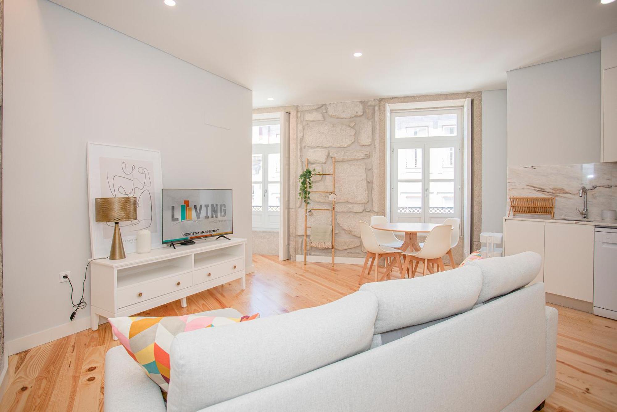 Liiiving In Porto - Aliados Stone Apartment Eksteriør bilde