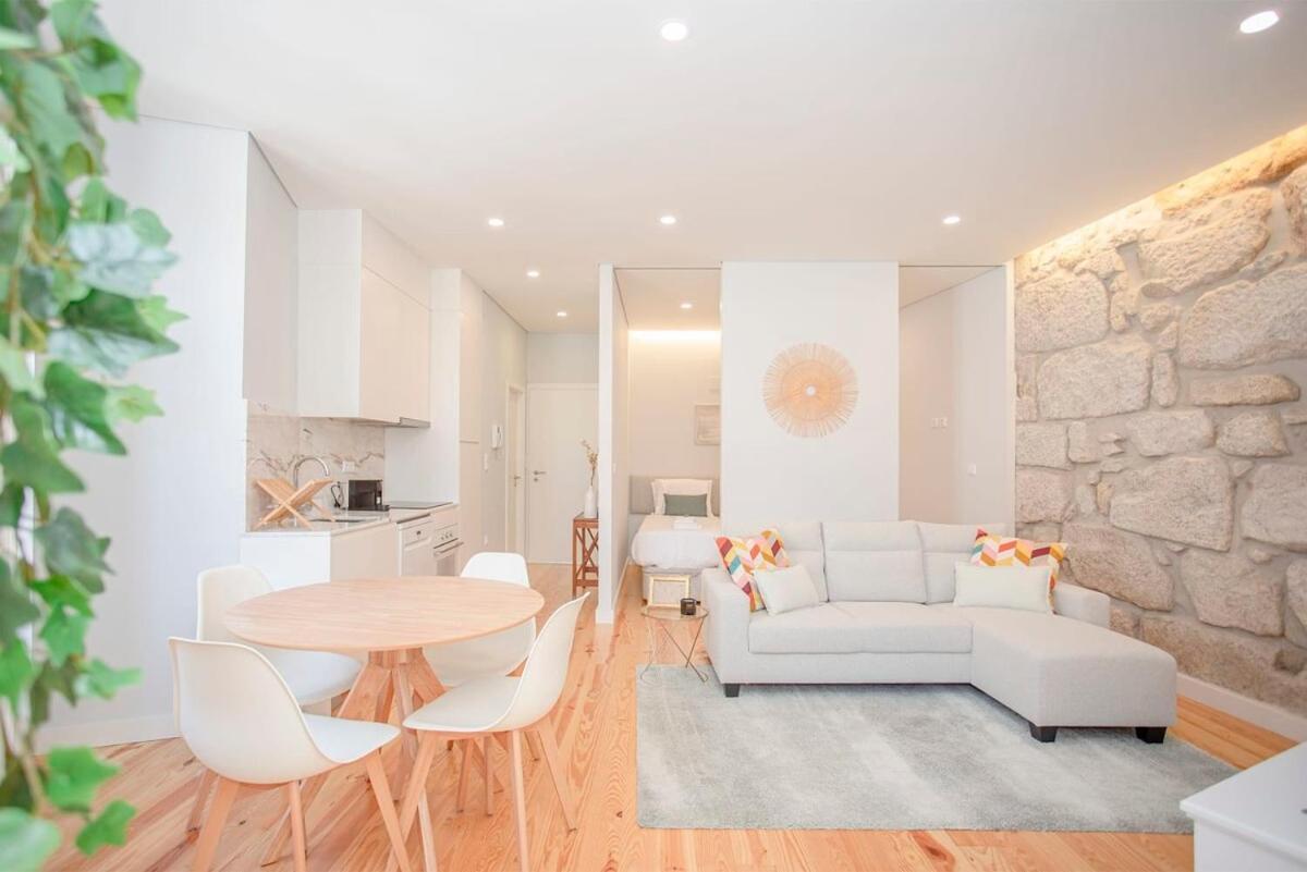 Liiiving In Porto - Aliados Stone Apartment Eksteriør bilde
